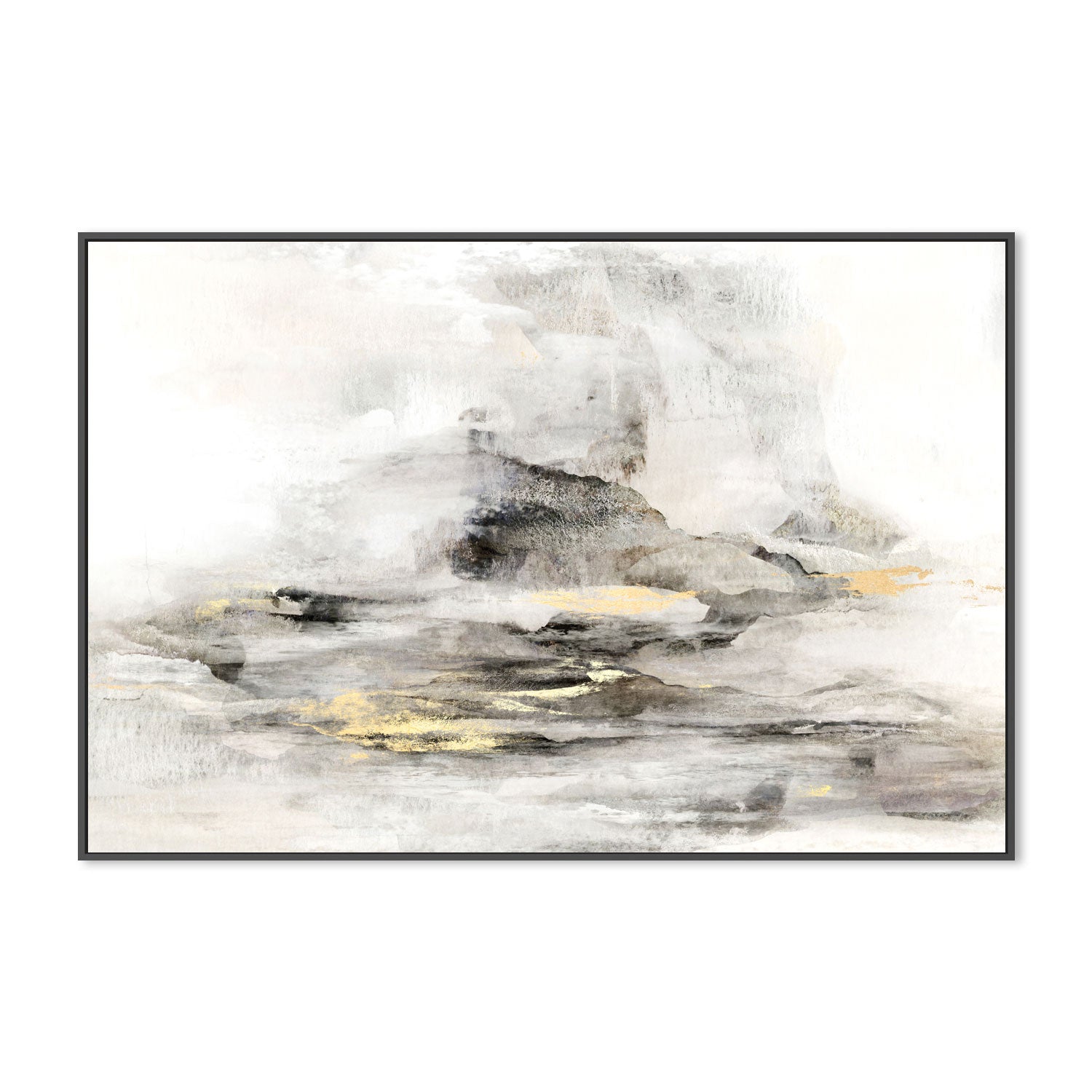 wall-art-print-canvas-poster-framed-Gold Mist, Style B , By Hope Bainbridge-3