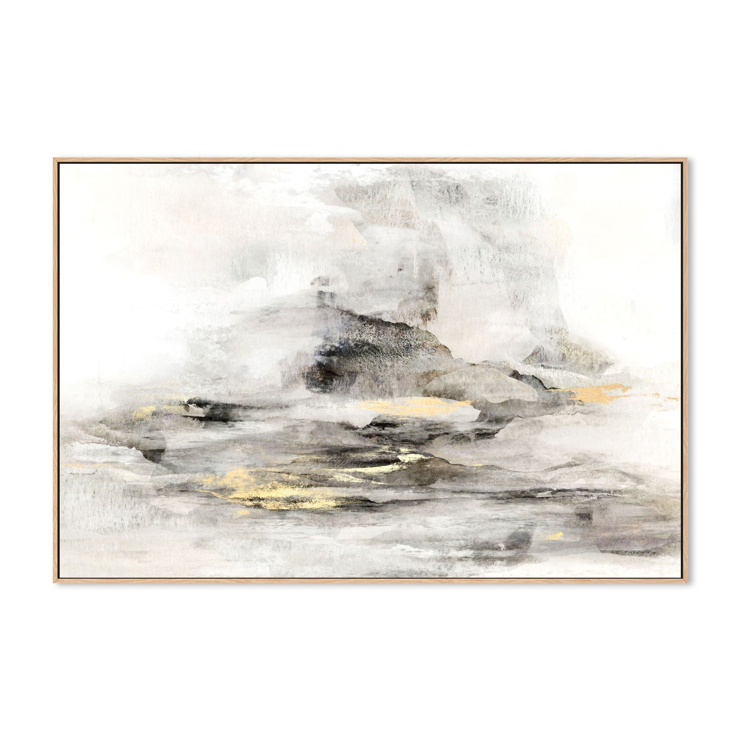 wall-art-print-canvas-poster-framed-Gold Mist, Style B , By Hope Bainbridge-4