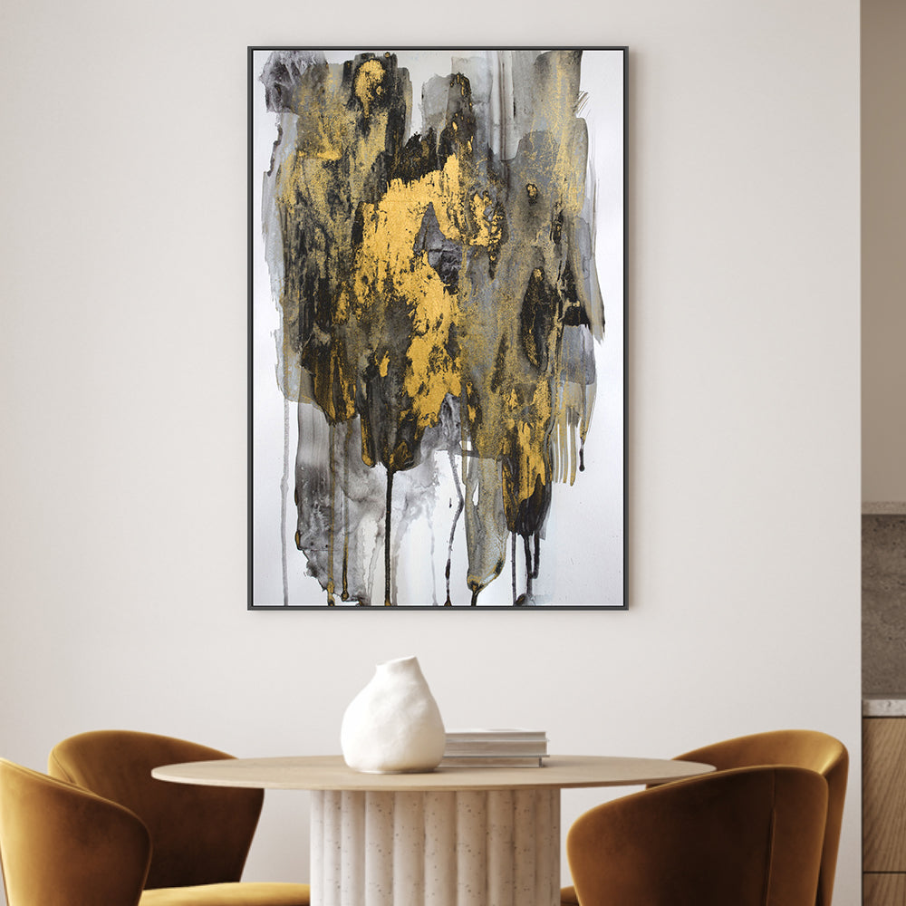 wall-art-print-canvas-poster-framed-Gold Smoke , By Hope Bainbridge-2