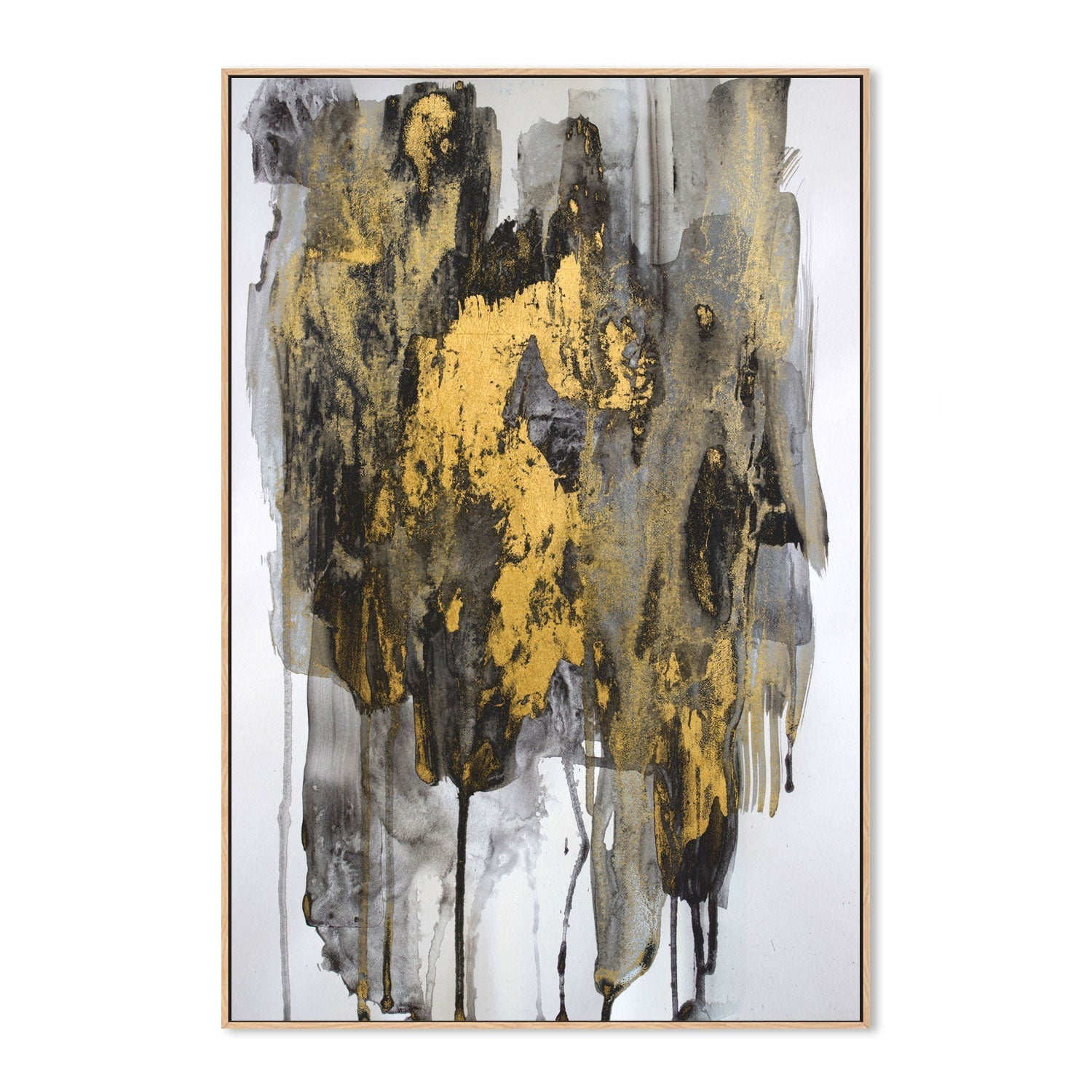 wall-art-print-canvas-poster-framed-Gold Smoke , By Hope Bainbridge-4