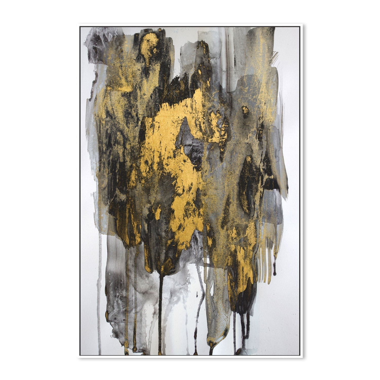 wall-art-print-canvas-poster-framed-Gold Smoke , By Hope Bainbridge-5