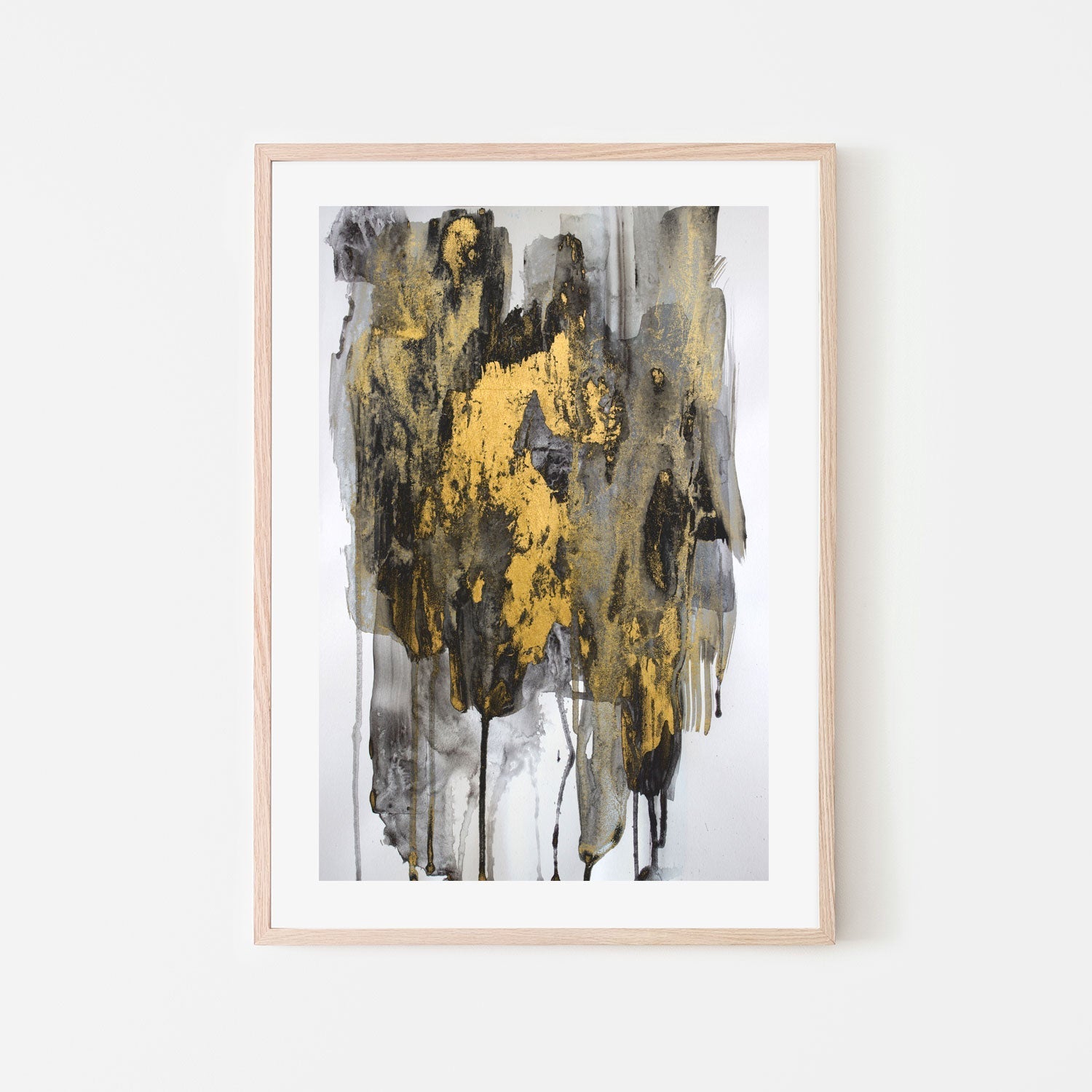 wall-art-print-canvas-poster-framed-Gold Smoke , By Hope Bainbridge-6