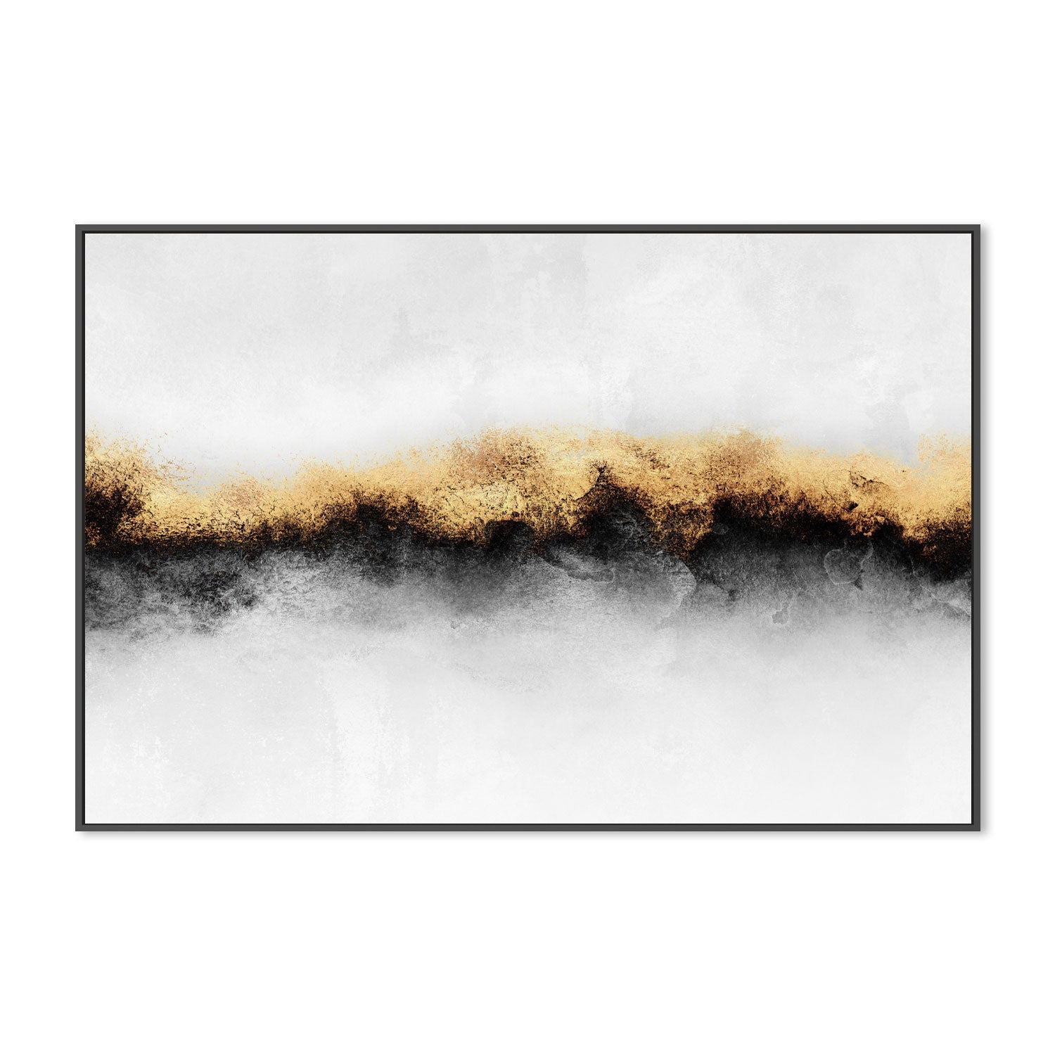 wall-art-print-canvas-poster-framed-Golden Charcoal, Style B-GIOIA-WALL-ART