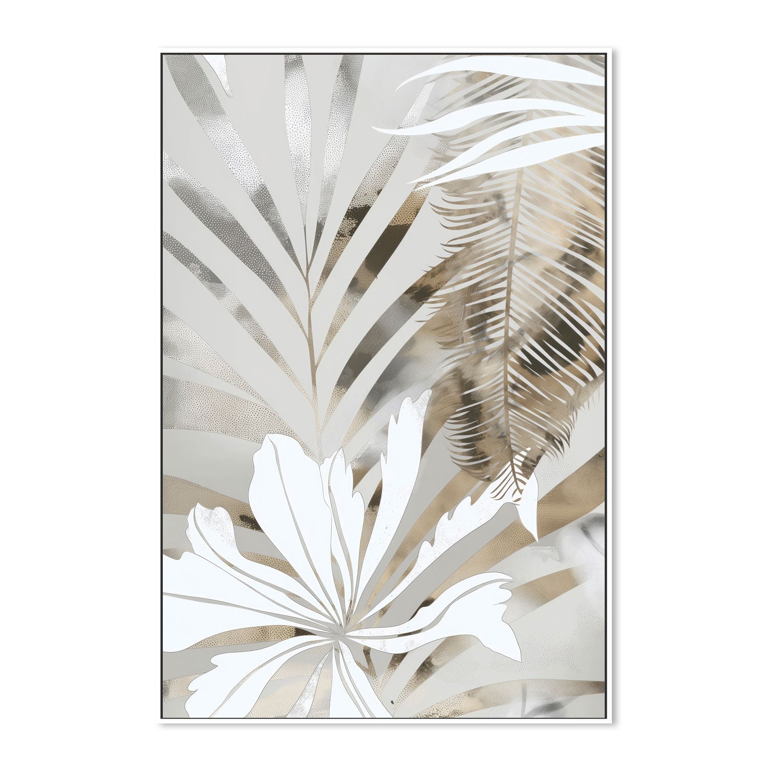 wall-art-print-canvas-poster-framed-Golden Palms, Style B , By Bella Eve-5