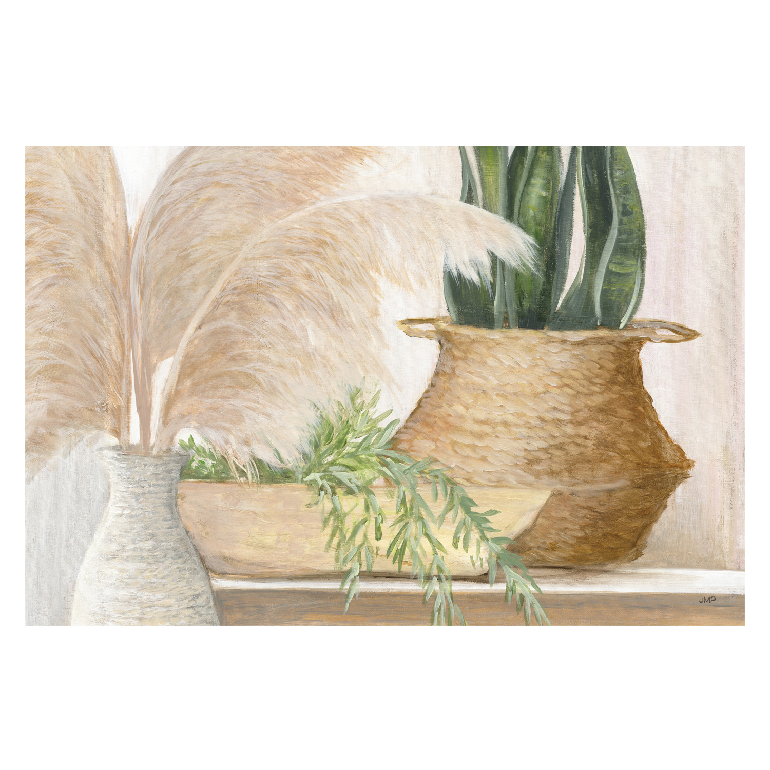 wall-art-print-canvas-poster-framed-Grasses and Greens , By Julia Purinton , By Julia Purinton-1