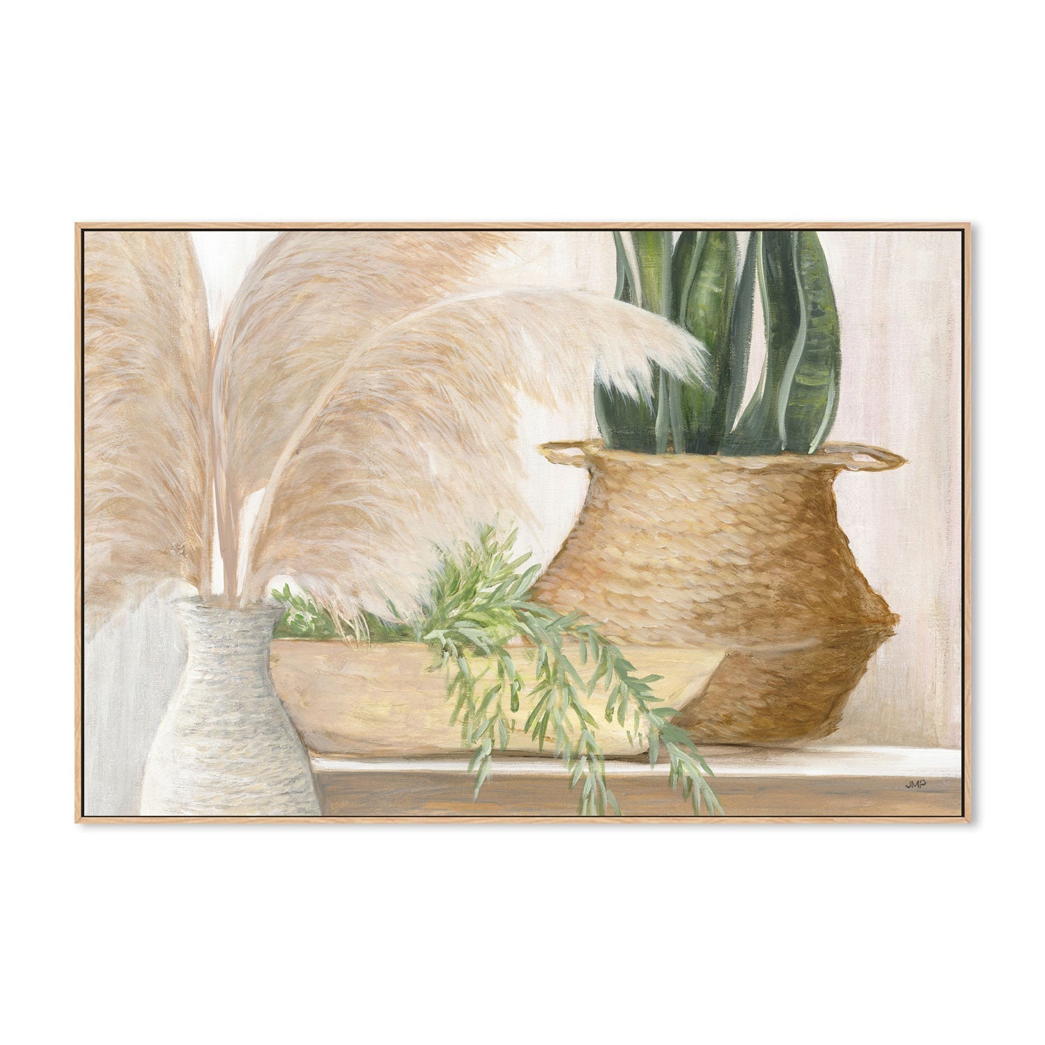 wall-art-print-canvas-poster-framed-Grasses and Greens , By Julia Purinton , By Julia Purinton-4