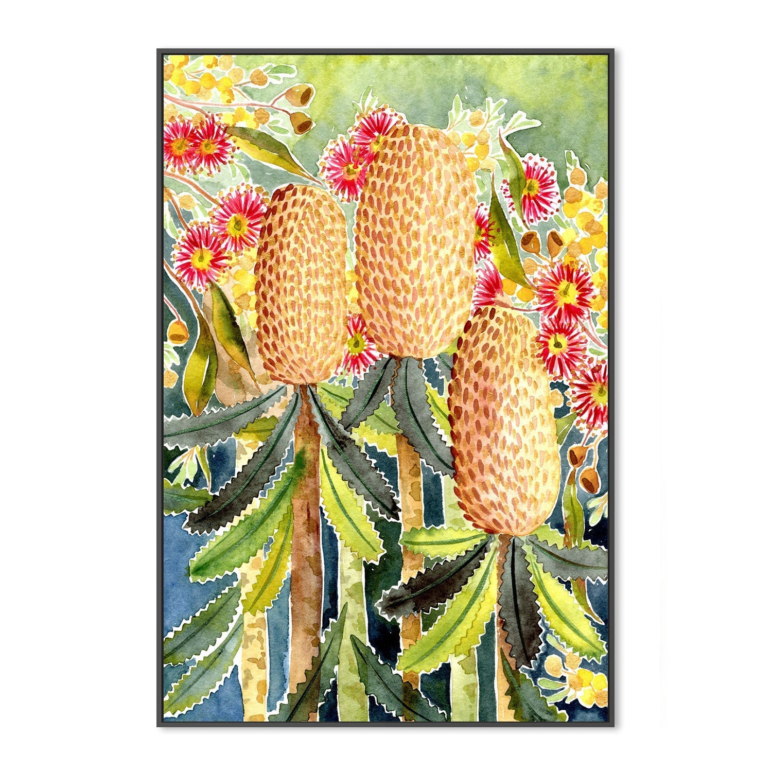 Green Banksia Bunch , By Jessie Mitchelson