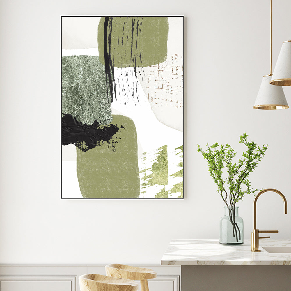 wall-art-print-canvas-poster-framed-Green Dream , By Sally Ann Moss-2