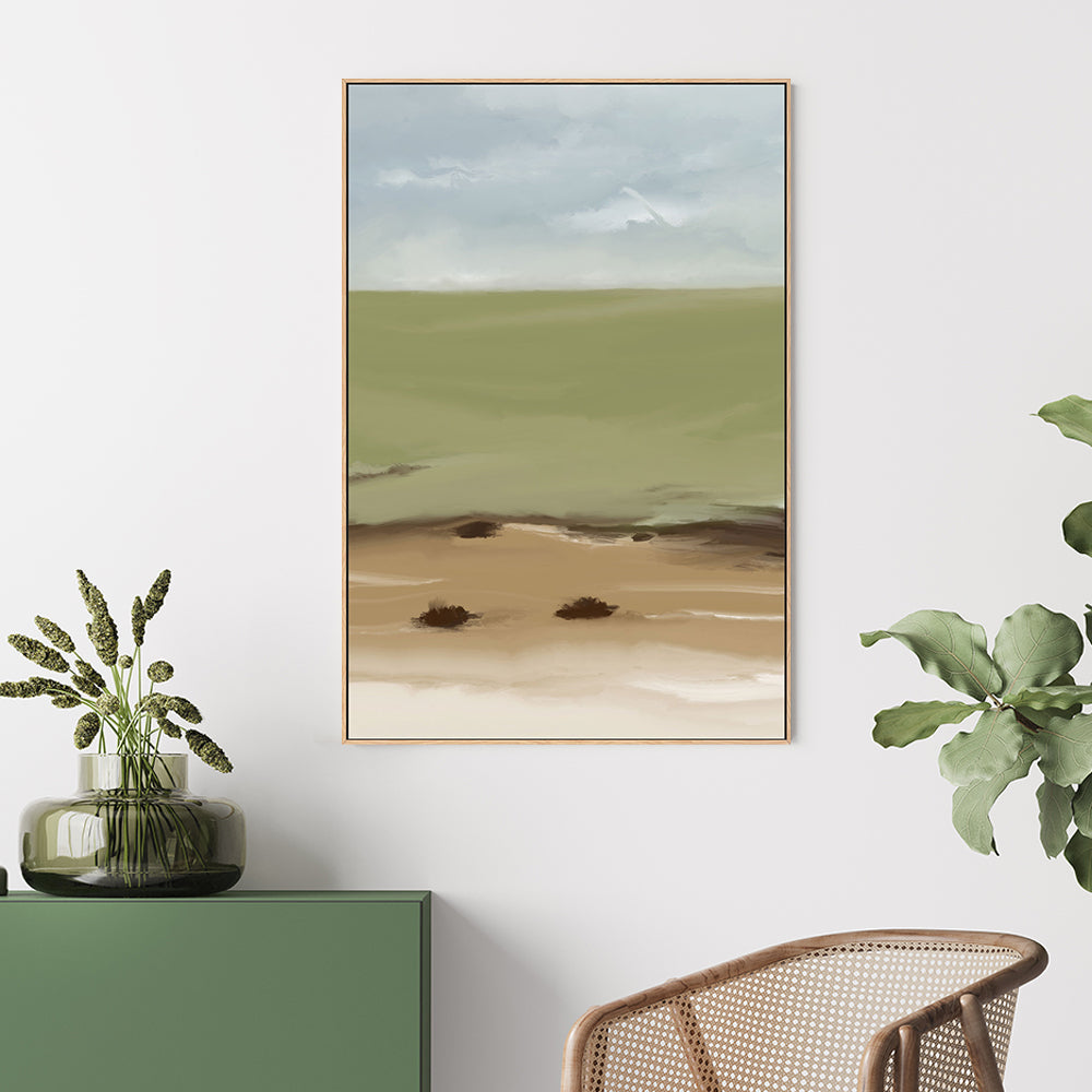 wall-art-print-canvas-poster-framed-Green Field , By Karine Tonial Grimm-2