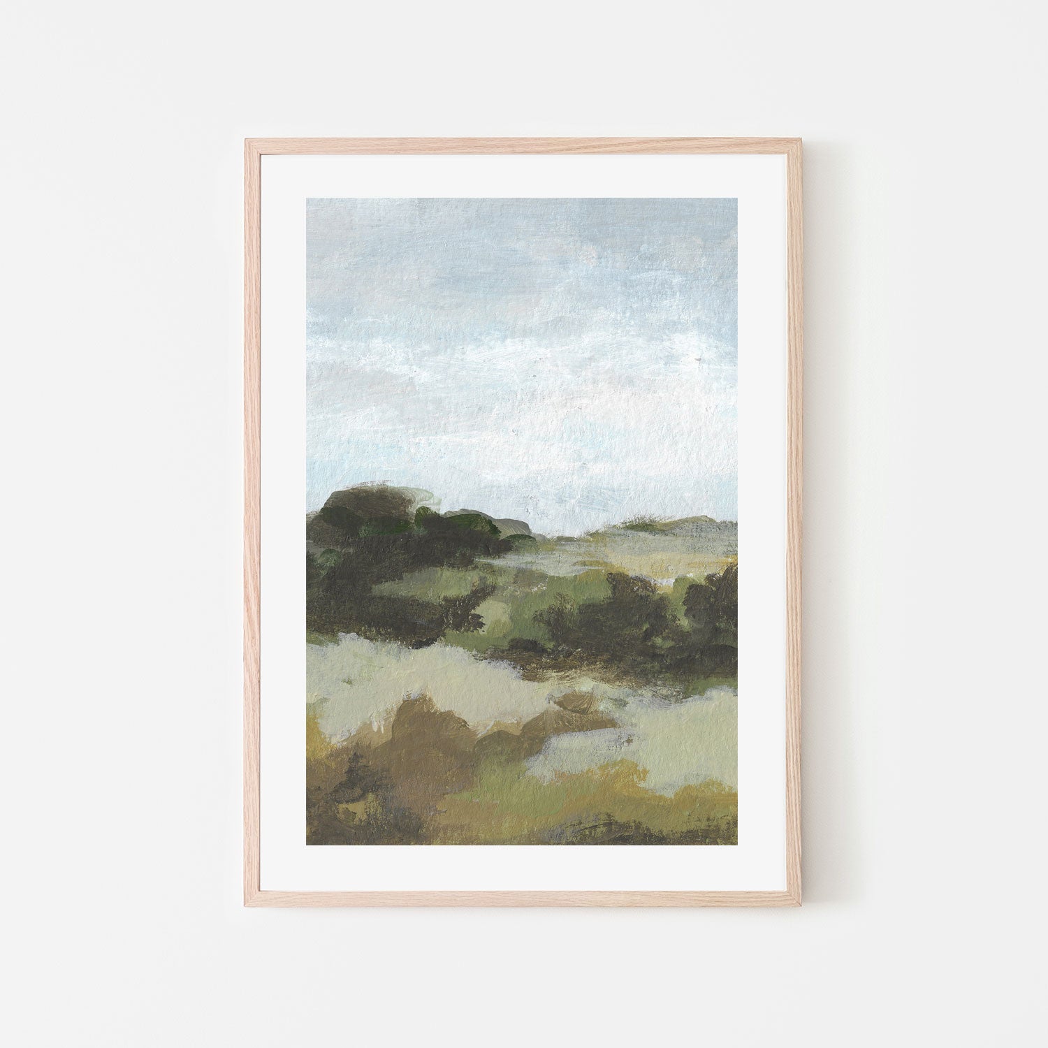 wall-art-print-canvas-poster-framed-Green Meadow , By Josephine Wianto-GIOIA-WALL-ART