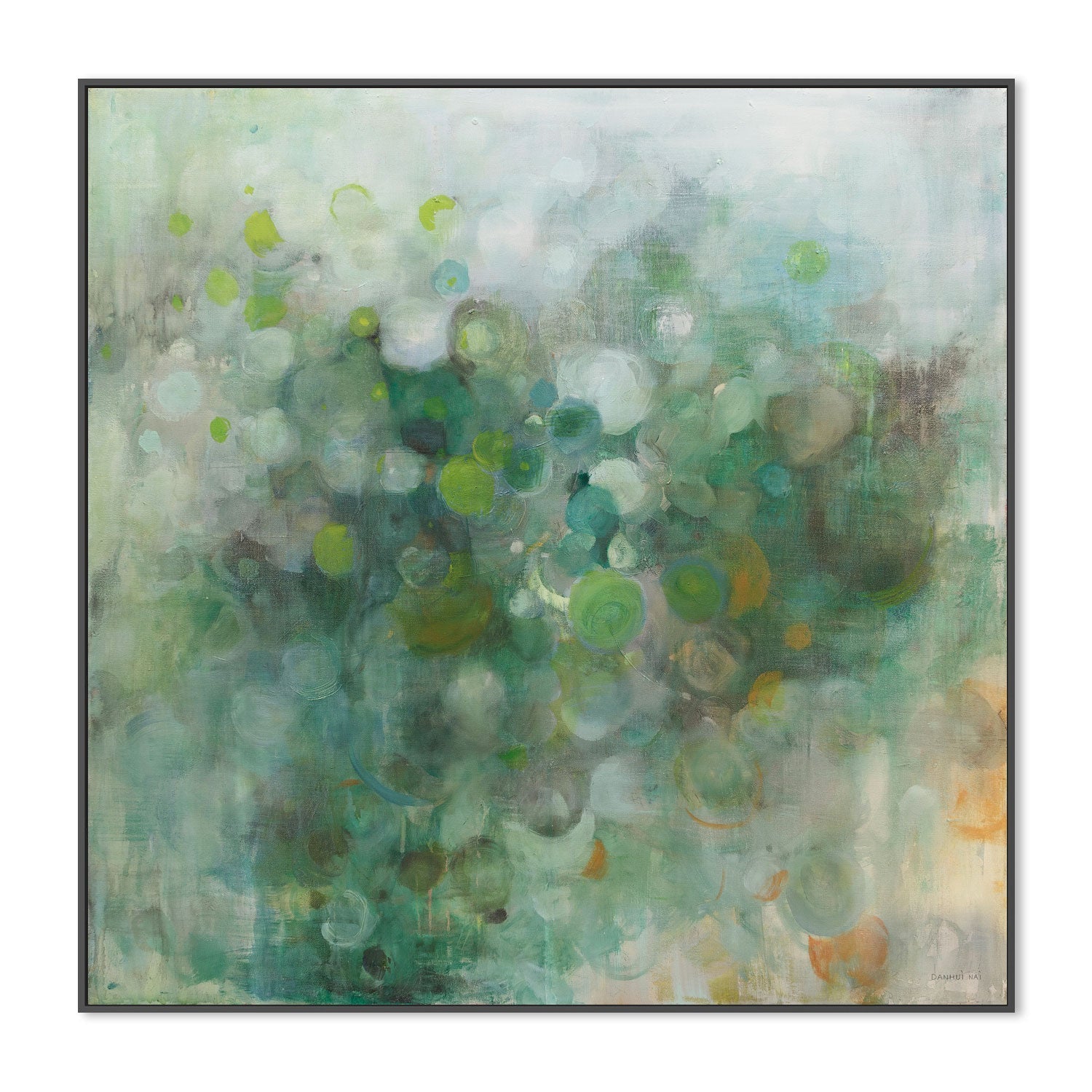 wall-art-print-canvas-poster-framed-Green Mist , By Danhui Nai-3