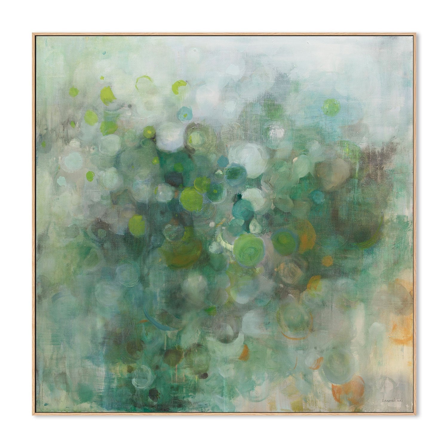 wall-art-print-canvas-poster-framed-Green Mist , By Danhui Nai-4