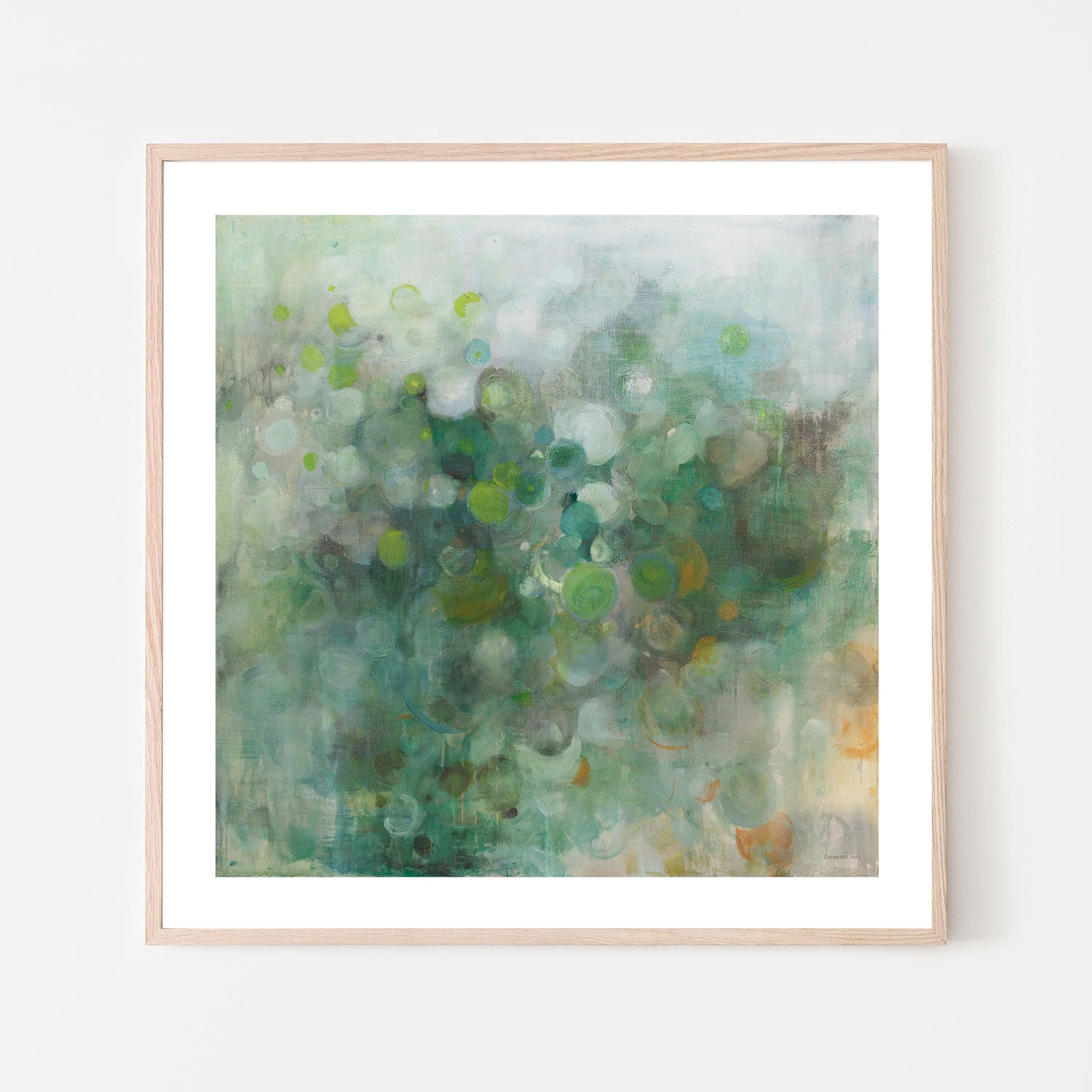 wall-art-print-canvas-poster-framed-Green Mist , By Danhui Nai-6