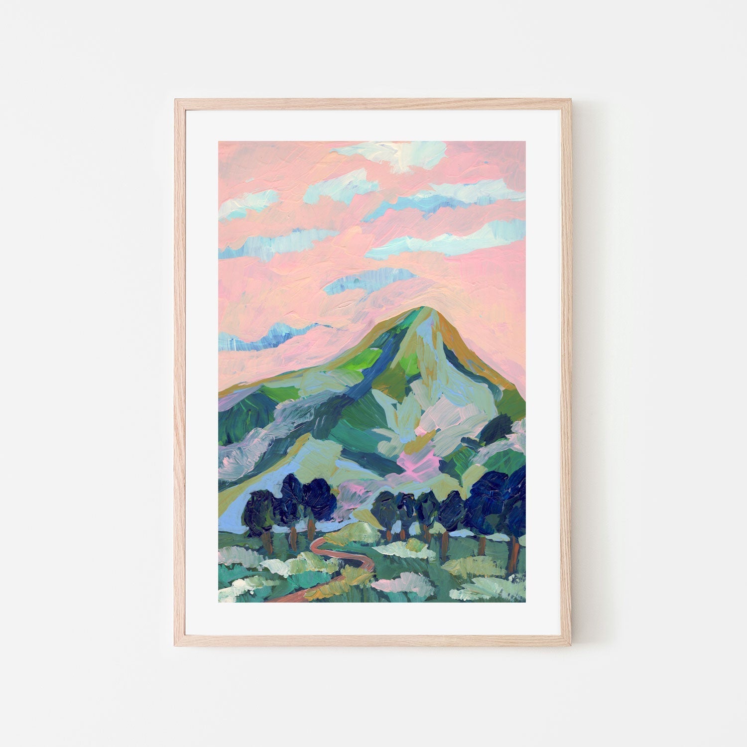 wall-art-print-canvas-poster-framed-Green Mountain , By Eleanor Baker-6