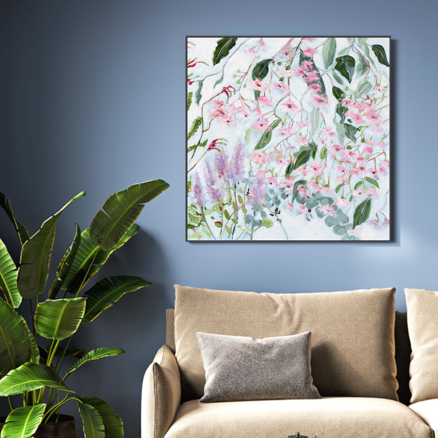 wall-art-print-canvas-poster-framed-Gum Tree Blossom , By Meredith Howse-2