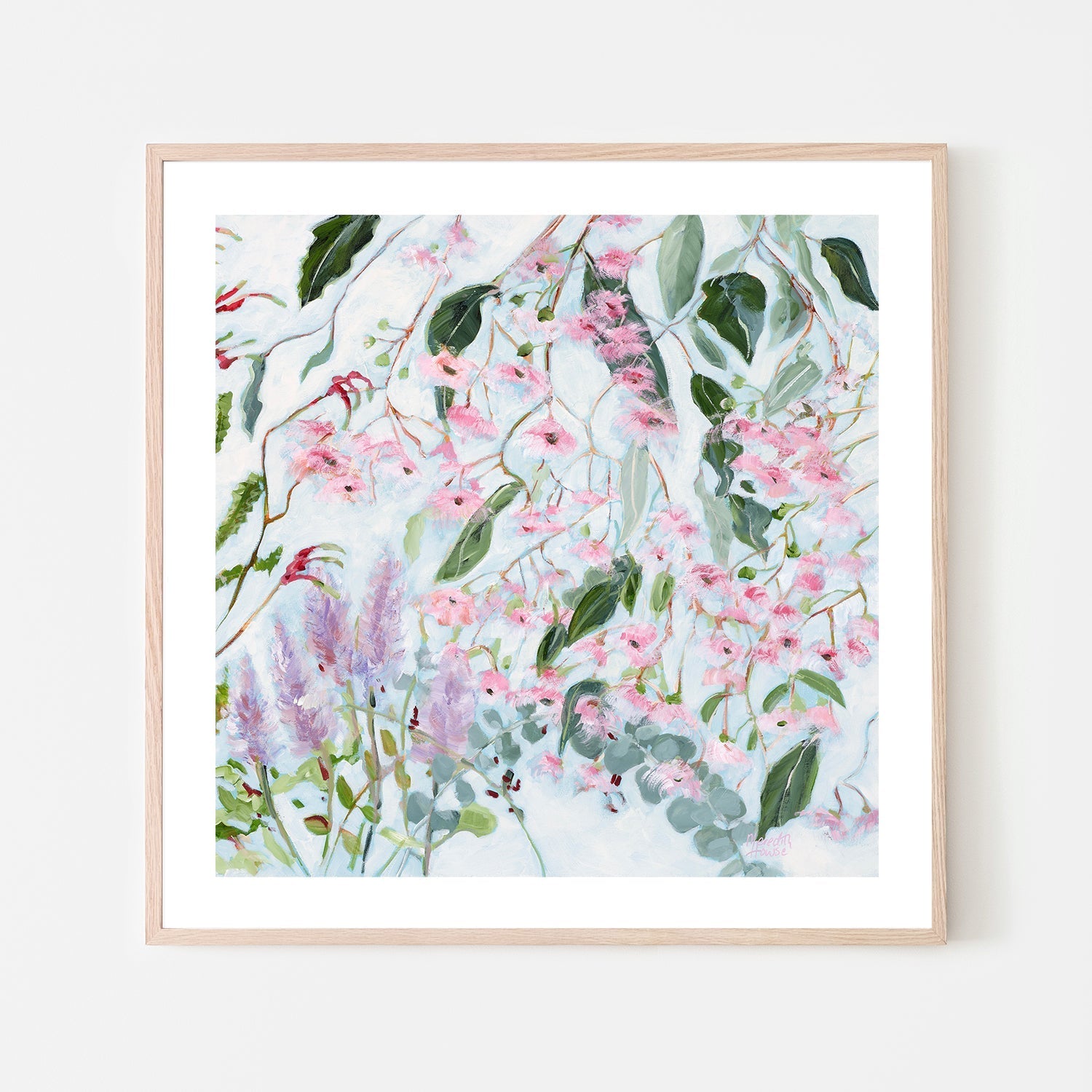 wall-art-print-canvas-poster-framed-Gum Tree Blossom , By Meredith Howse-6