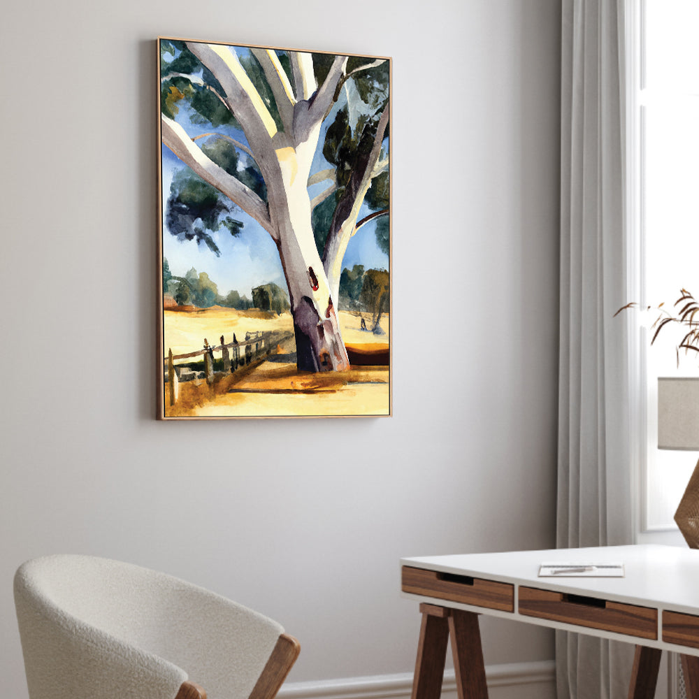 wall-art-print-canvas-poster-framed-Gumtree Sunset , By Stacey Williams-2