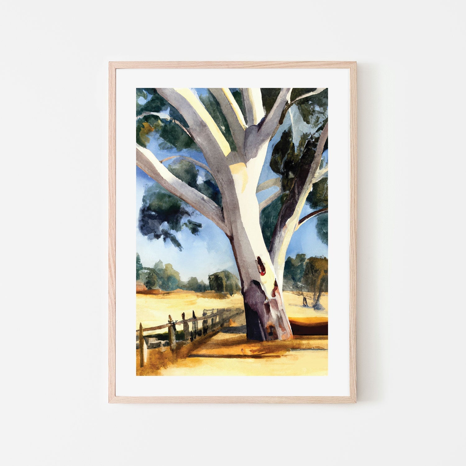 wall-art-print-canvas-poster-framed-Gumtree Sunset , By Stacey Williams-6