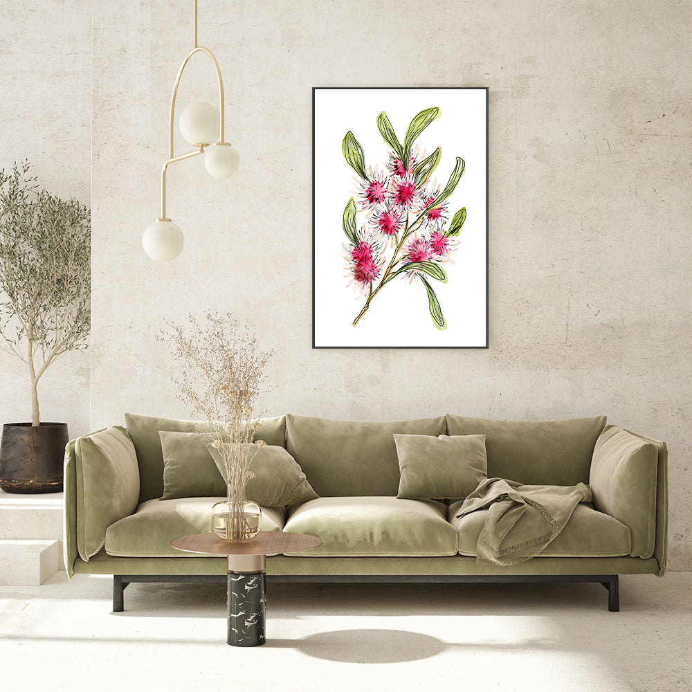 wall-art-print-canvas-poster-framed-Hakea Laurina , By Jessie Mitchelson-GIOIA-WALL-ART