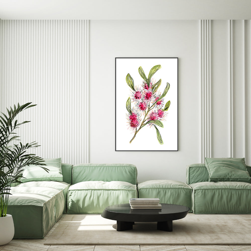 wall-art-print-canvas-poster-framed-Hakea Laurina , By Jessie Mitchelson-GIOIA-WALL-ART