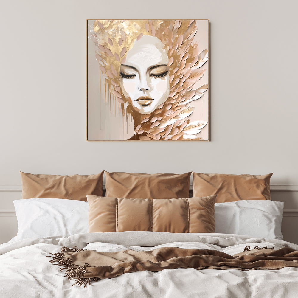 wall-art-print-canvas-poster-framed-Halo, Style A , By Bella Eve-2