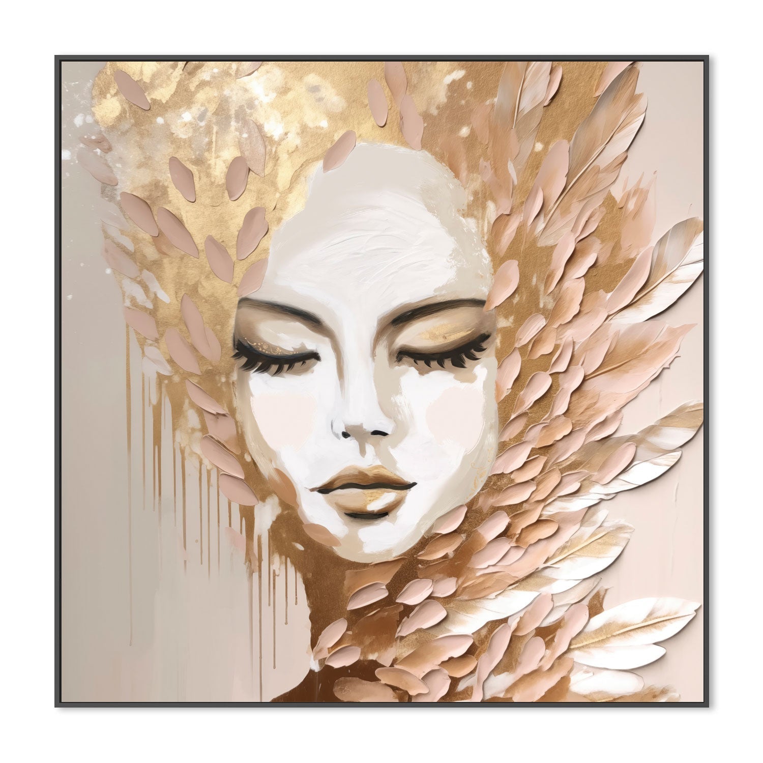 wall-art-print-canvas-poster-framed-Halo, Style A , By Bella Eve-3