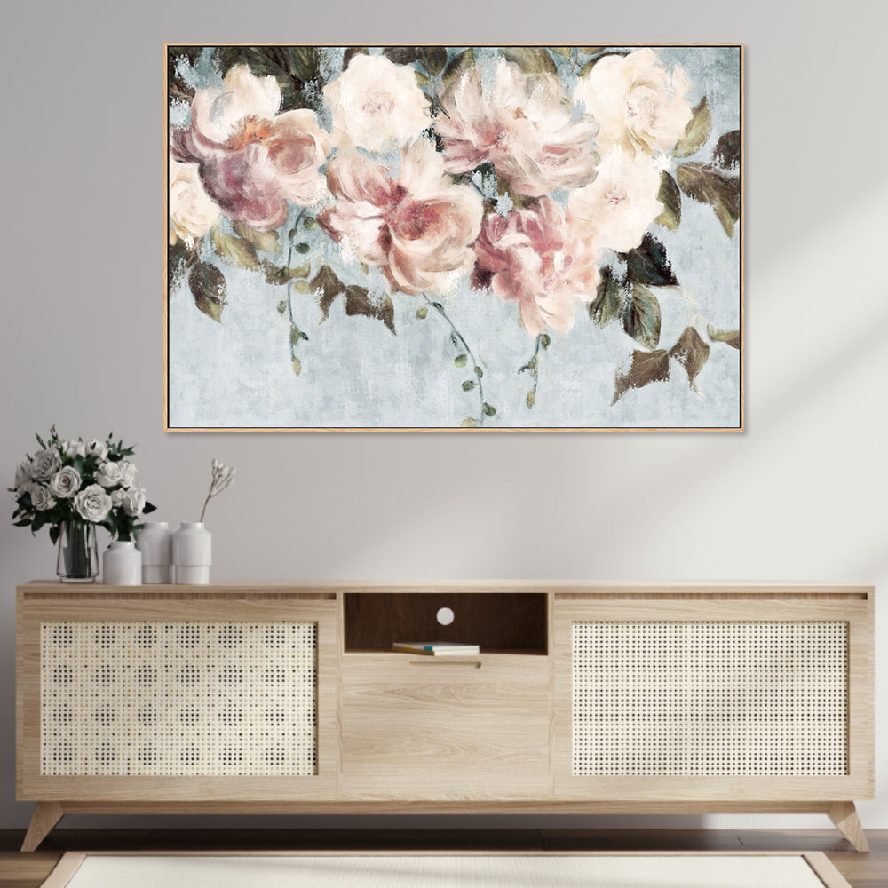 wall-art-print-canvas-poster-framed-Hanging Country Blooms , By Nina Blue-2