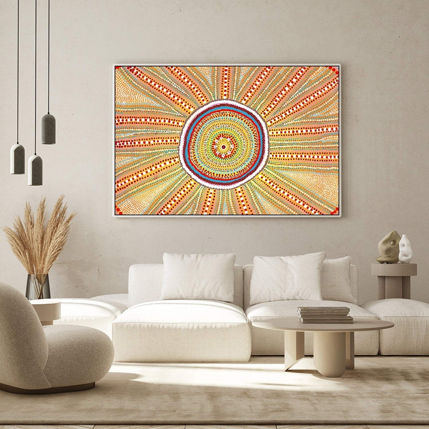 wall-art-print-canvas-poster-framed-Happy , By Tahni Derbin-GIOIA-WALL-ART