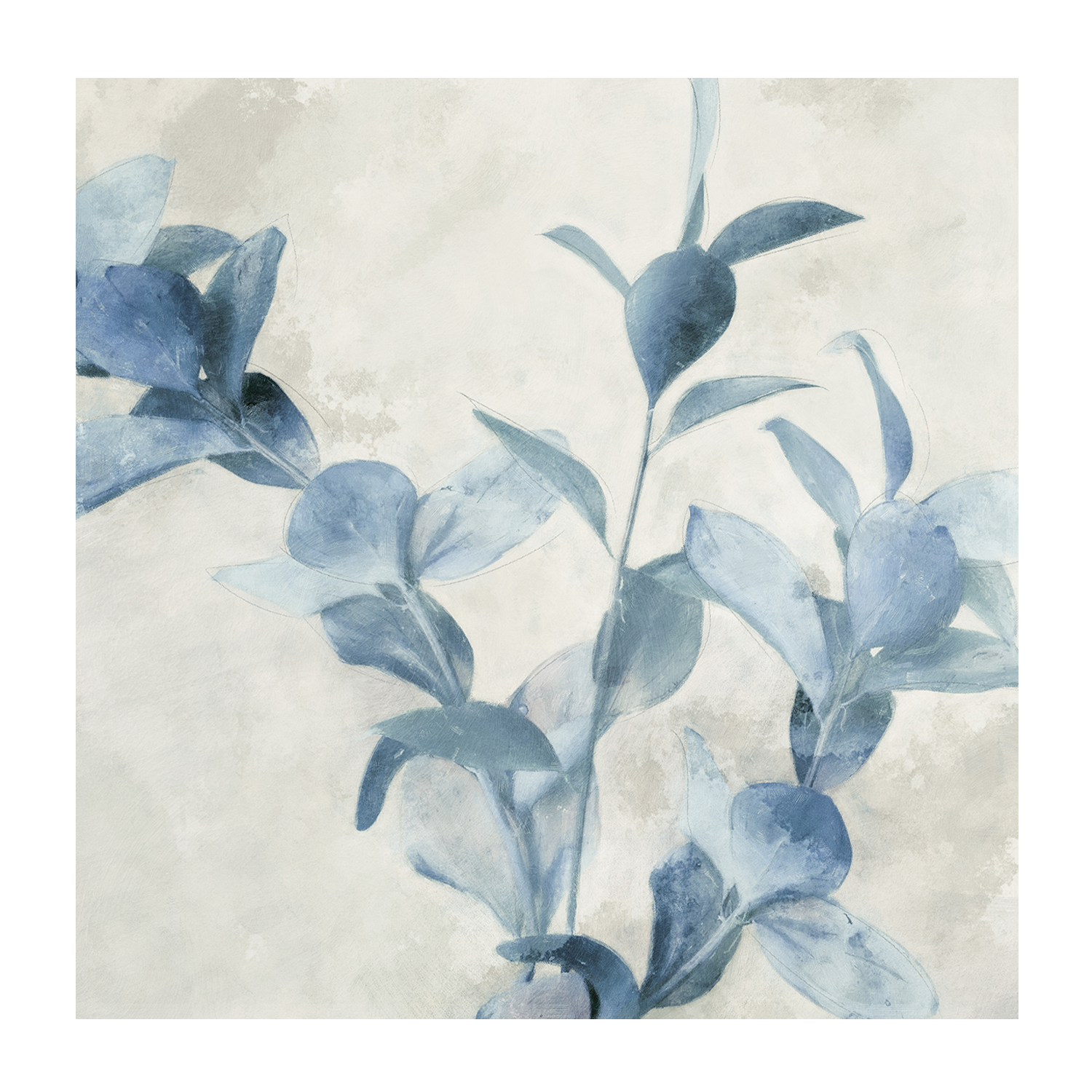 wall-art-print-canvas-poster-framed-Harvest Blue Botanicals, Style A & B, Set of 2 , By Nina Blue-8