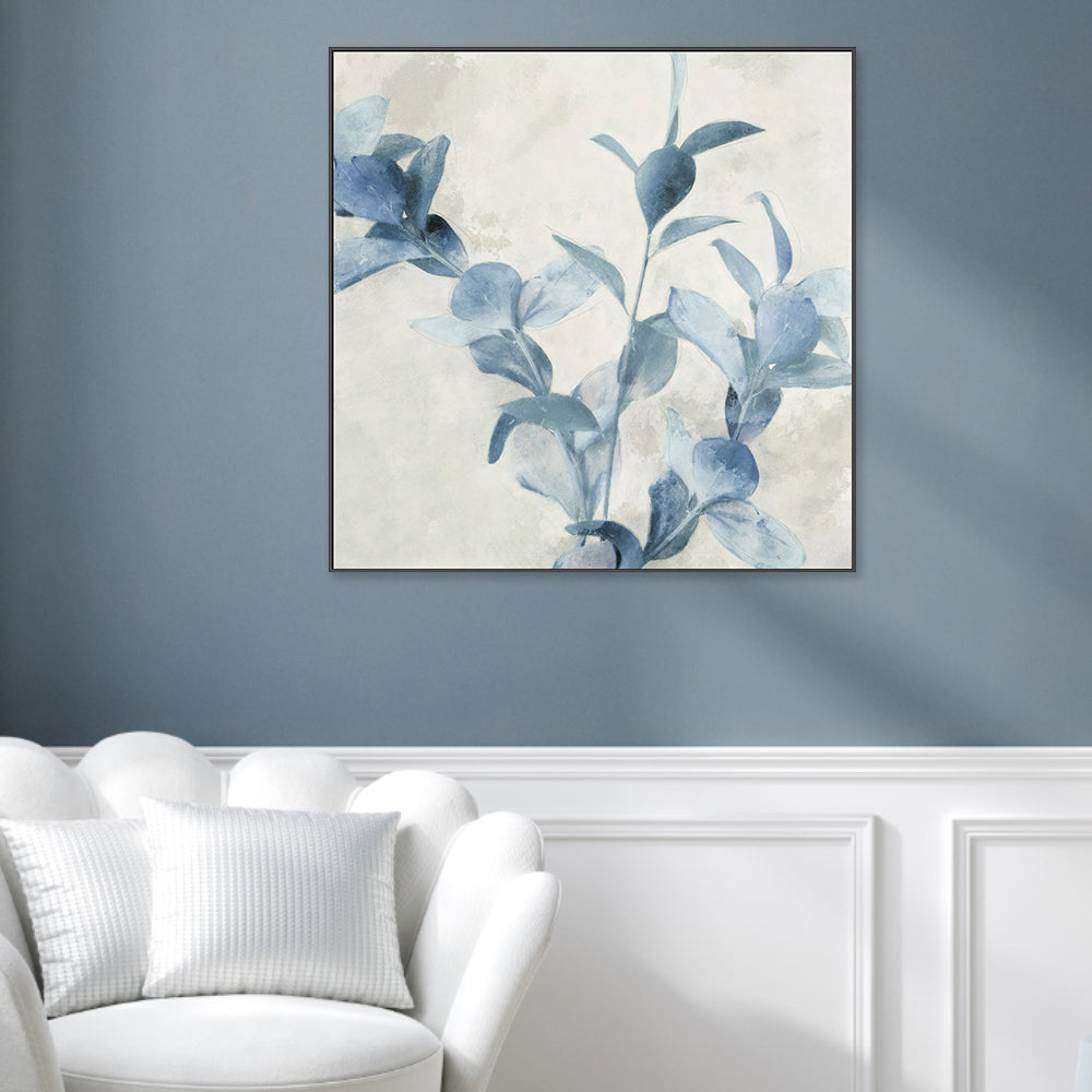 wall-art-print-canvas-poster-framed-Harvest Blue Botanicals, Style A , By Nina Blue-2