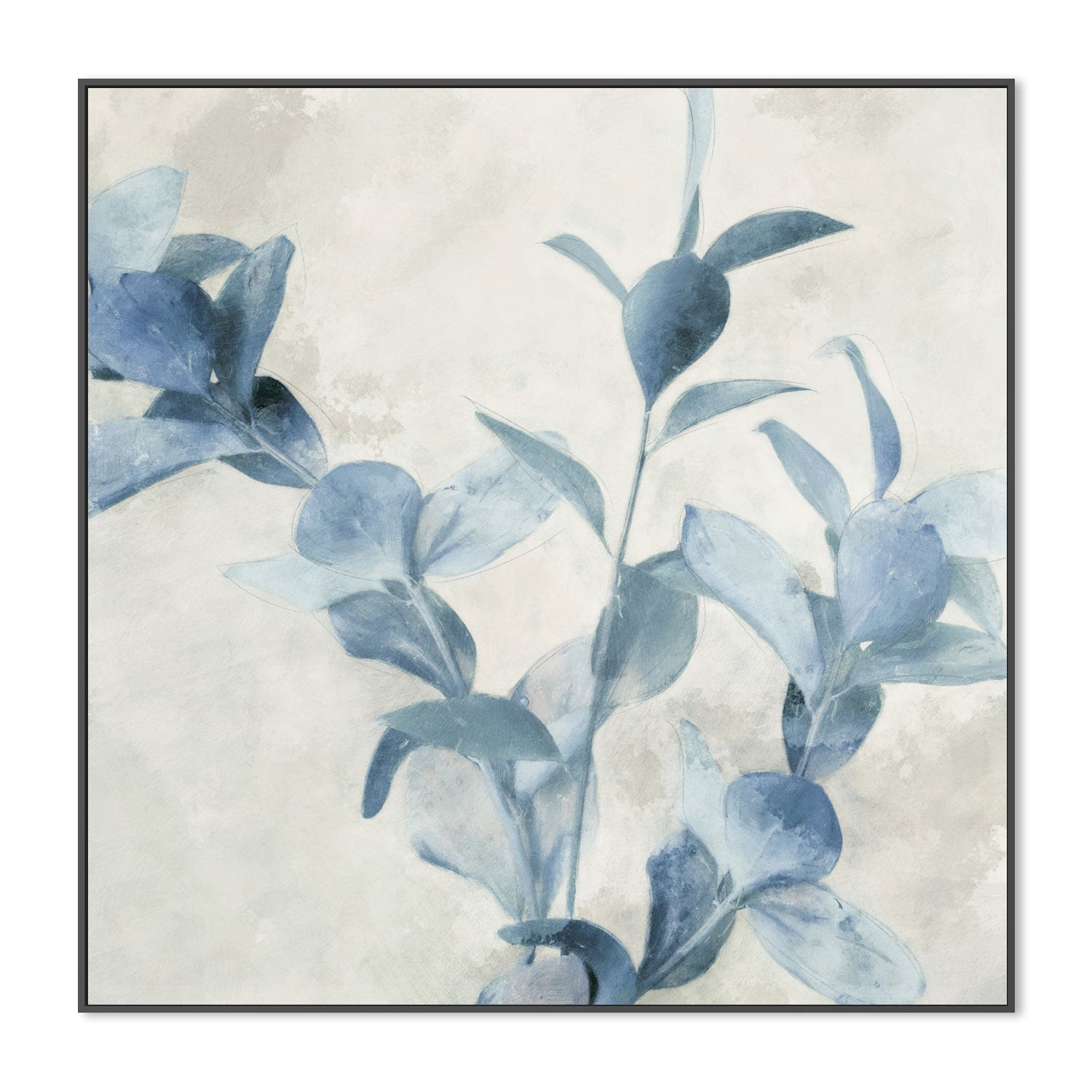 wall-art-print-canvas-poster-framed-Harvest Blue Botanicals, Style A , By Nina Blue-3