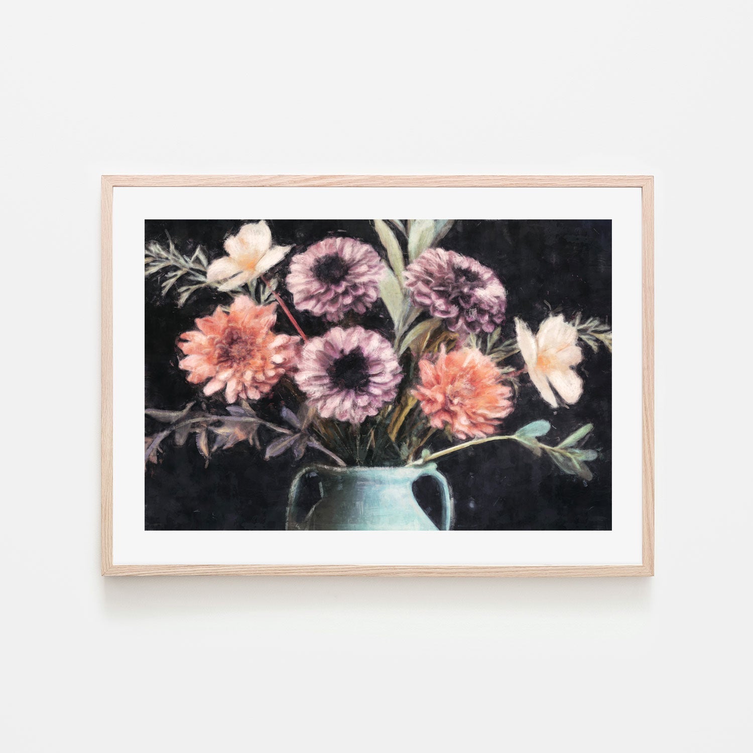 wall-art-print-canvas-poster-framed-Harvest Floral , By Nina Blue-6