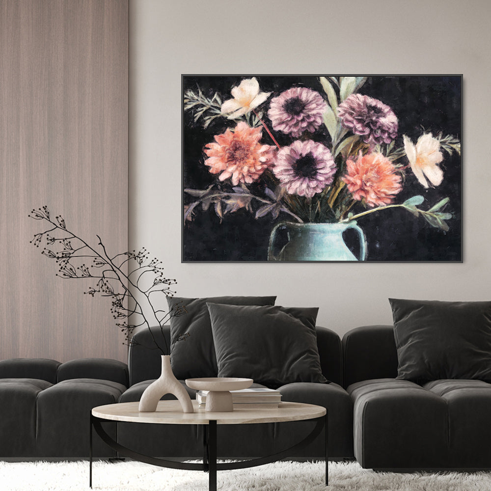 wall-art-print-canvas-poster-framed-Harvest Floral , By Nina Blue-7