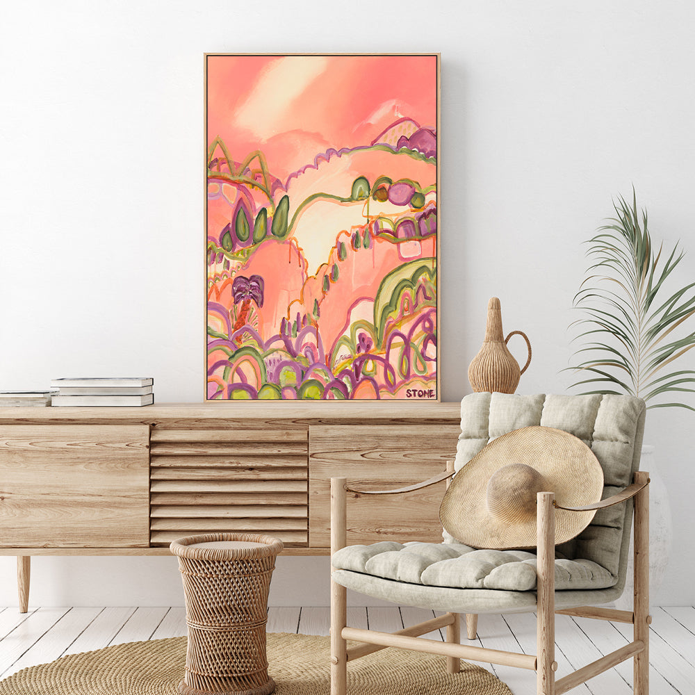 wall-art-print-canvas-poster-framed-Hawaii Island , By Belinda Stone-GIOIA-WALL-ART