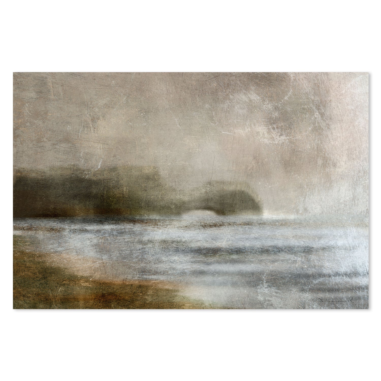 wall-art-print-canvas-poster-framed-Headland , By Dan Hobday-by-Dan Hobday-Gioia Wall Art