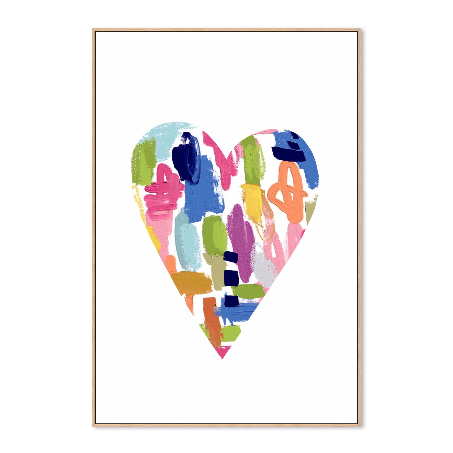 wall-art-print-canvas-poster-framed-Heart , By Lisa Nohren-4