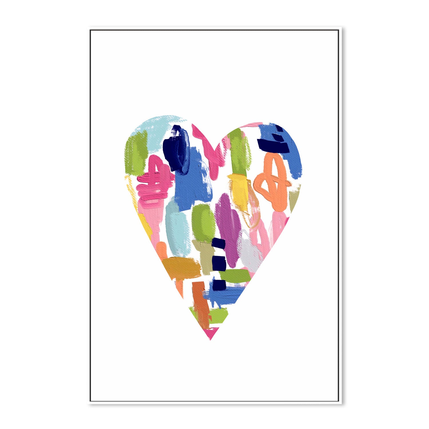 wall-art-print-canvas-poster-framed-Heart , By Lisa Nohren-5