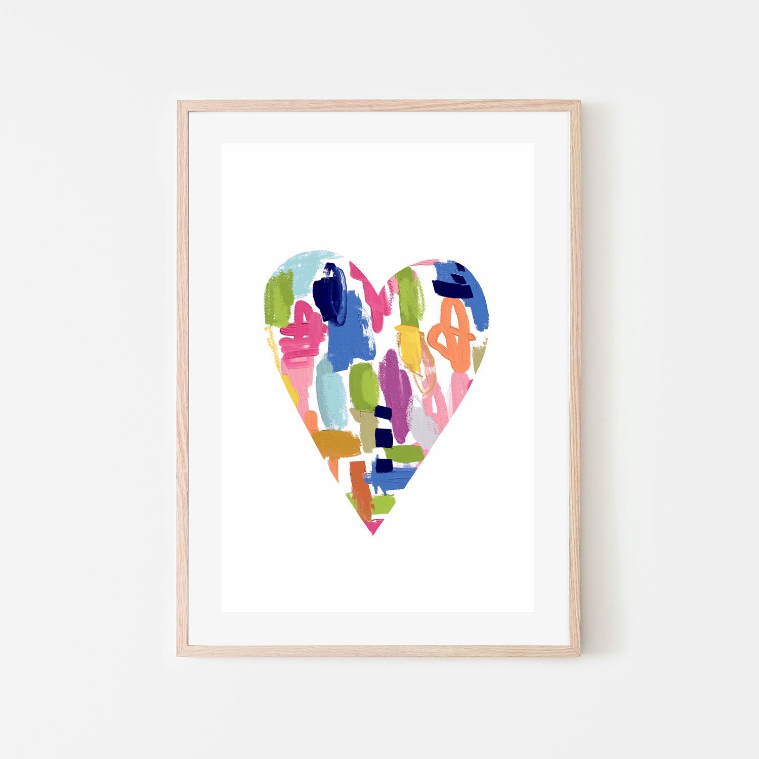 wall-art-print-canvas-poster-framed-Heart , By Lisa Nohren-6