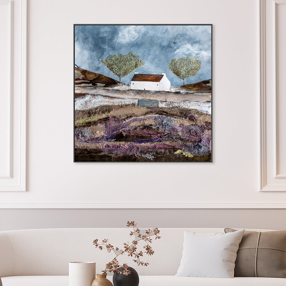 wall-art-print-canvas-poster-framed-Heather Meadow View , By Louise O'Hara-2