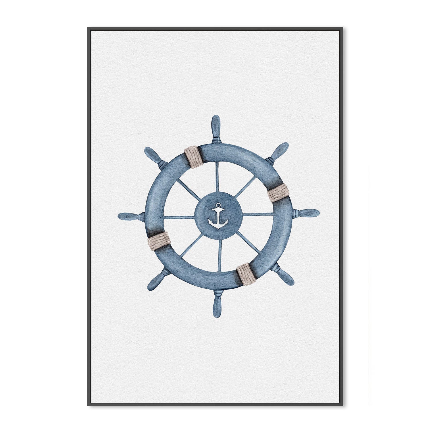 wall-art-print-canvas-poster-framed-Helm Wheel , By Leah Straatsma-3