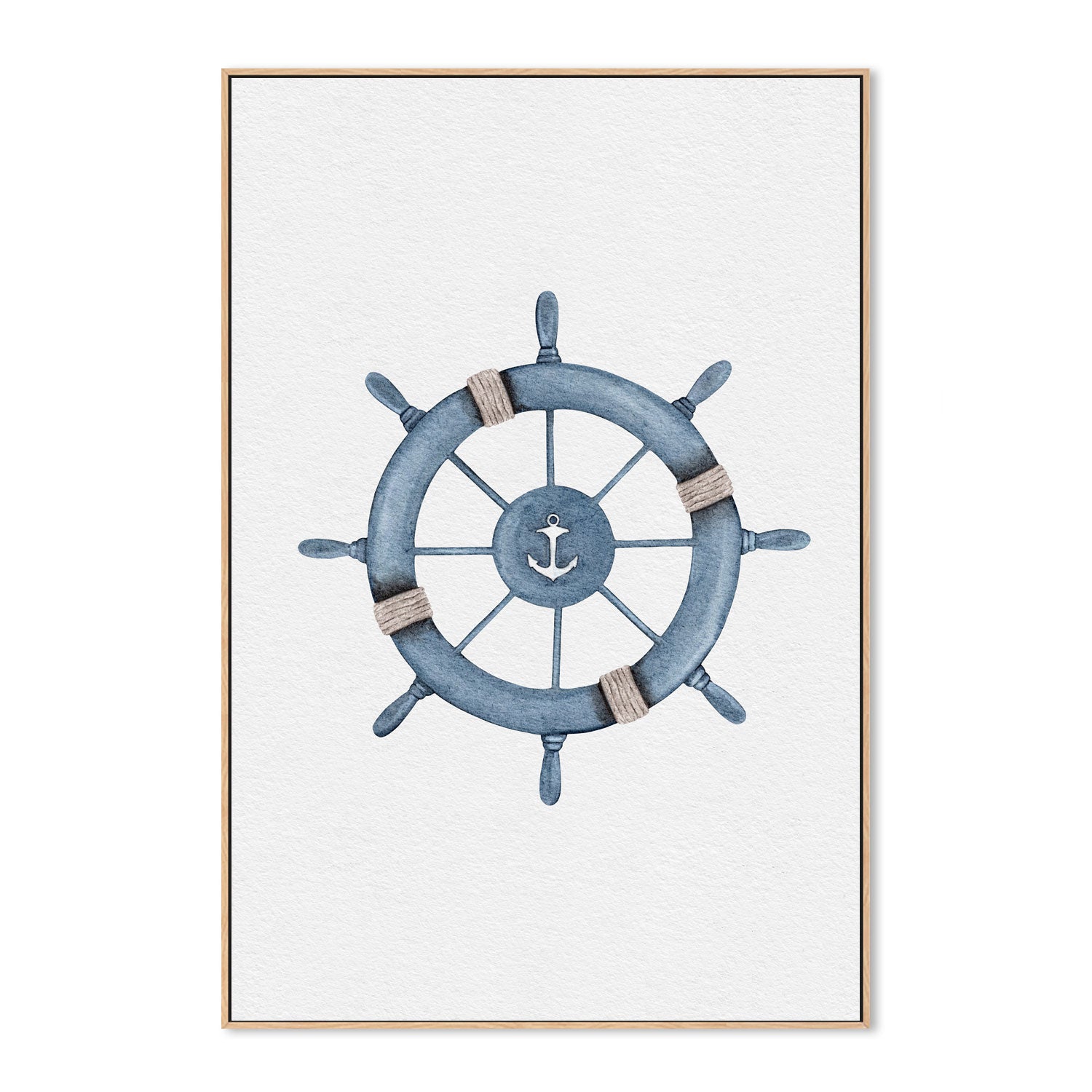 wall-art-print-canvas-poster-framed-Helm Wheel , By Leah Straatsma-4