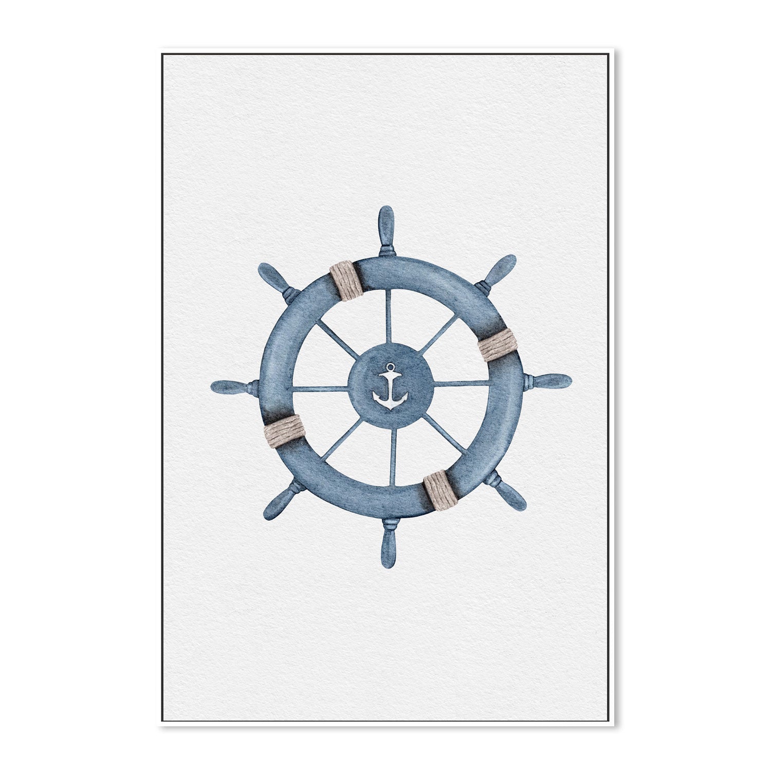 wall-art-print-canvas-poster-framed-Helm Wheel , By Leah Straatsma-5