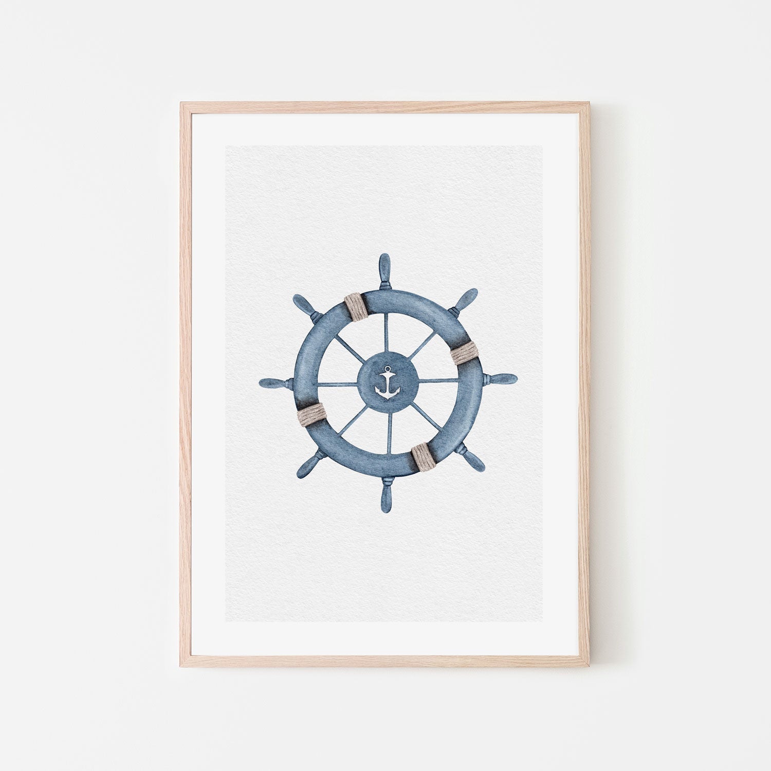 wall-art-print-canvas-poster-framed-Helm Wheel , By Leah Straatsma-6