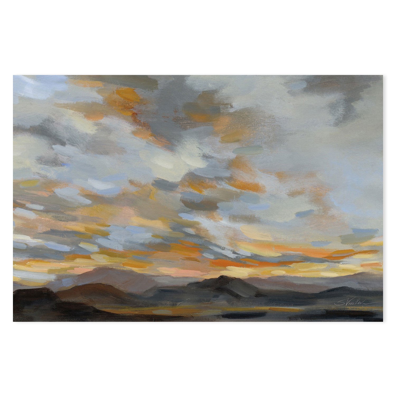 wall-art-print-canvas-poster-framed-High Desert Sky, Style A-by-Silvia Vassileva-Gioia Wall Art