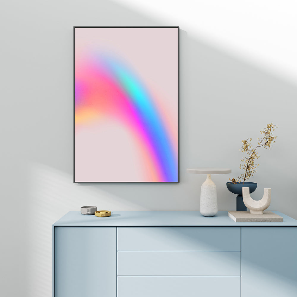 wall-art-print-canvas-poster-framed-Holographic Dream, Style C , By Treechild-GIOIA-WALL-ART