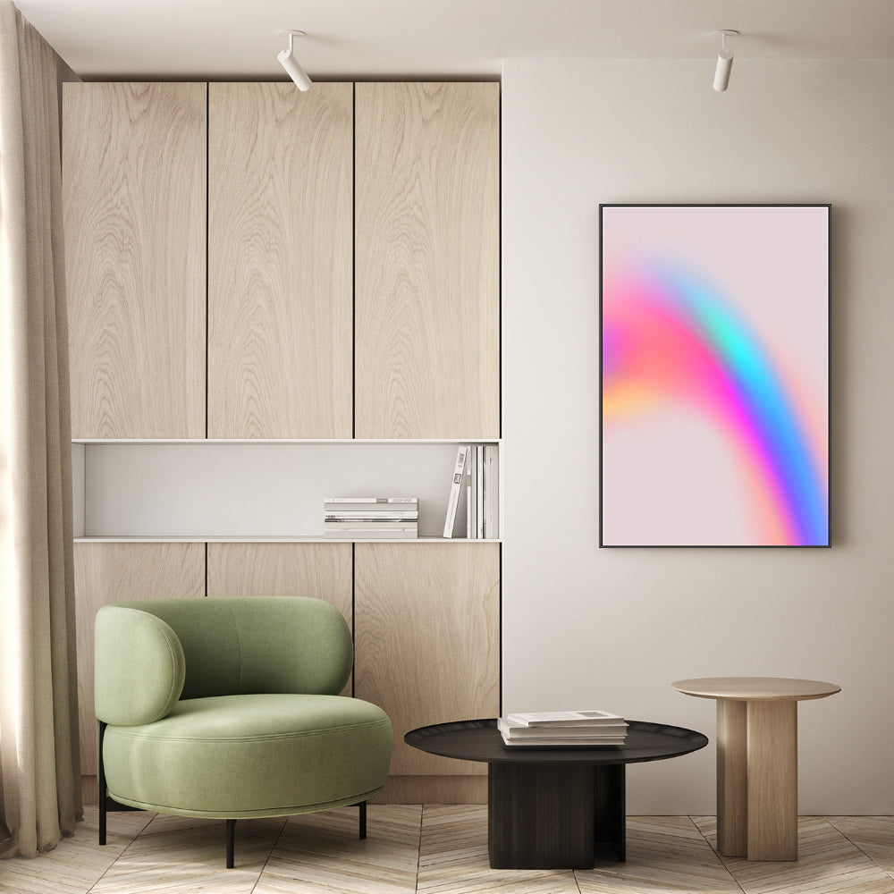 wall-art-print-canvas-poster-framed-Holographic Dream, Style C , By Treechild-GIOIA-WALL-ART