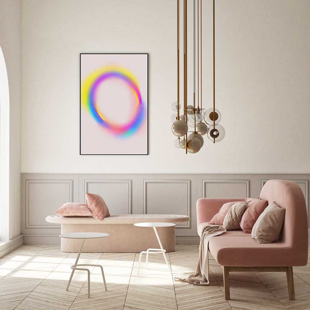 wall-art-print-canvas-poster-framed-Holographic Dream, Style D , By Treechild-GIOIA-WALL-ART