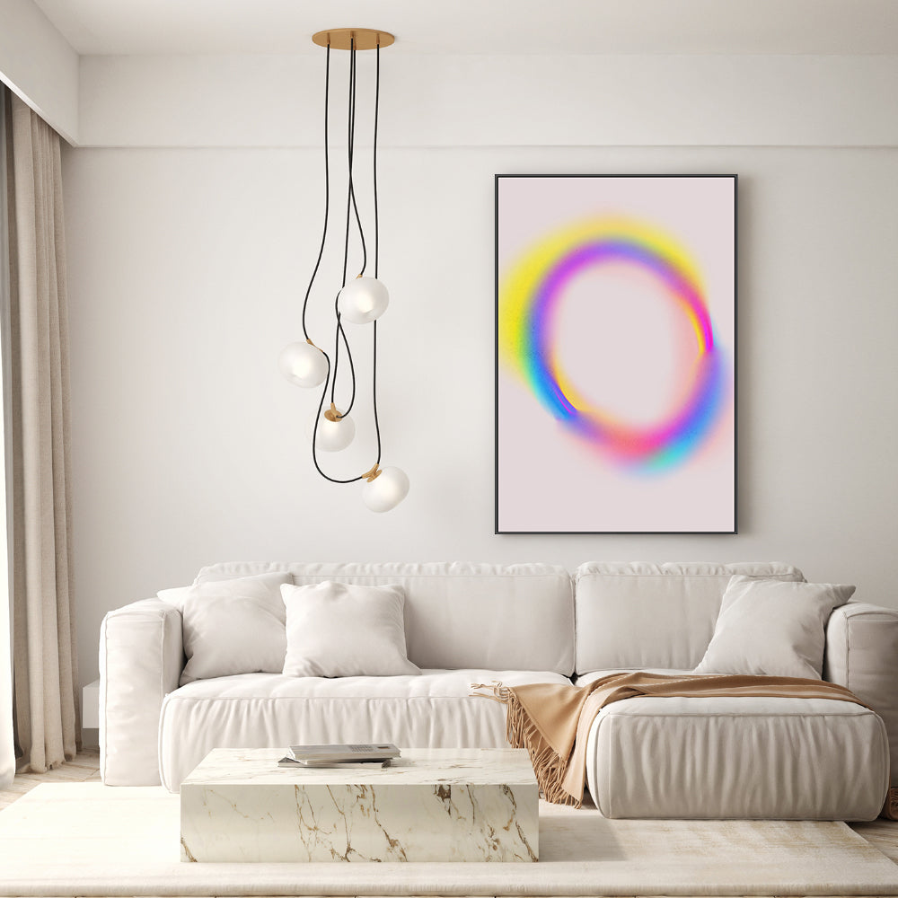 wall-art-print-canvas-poster-framed-Holographic Dream, Style D , By Treechild-GIOIA-WALL-ART