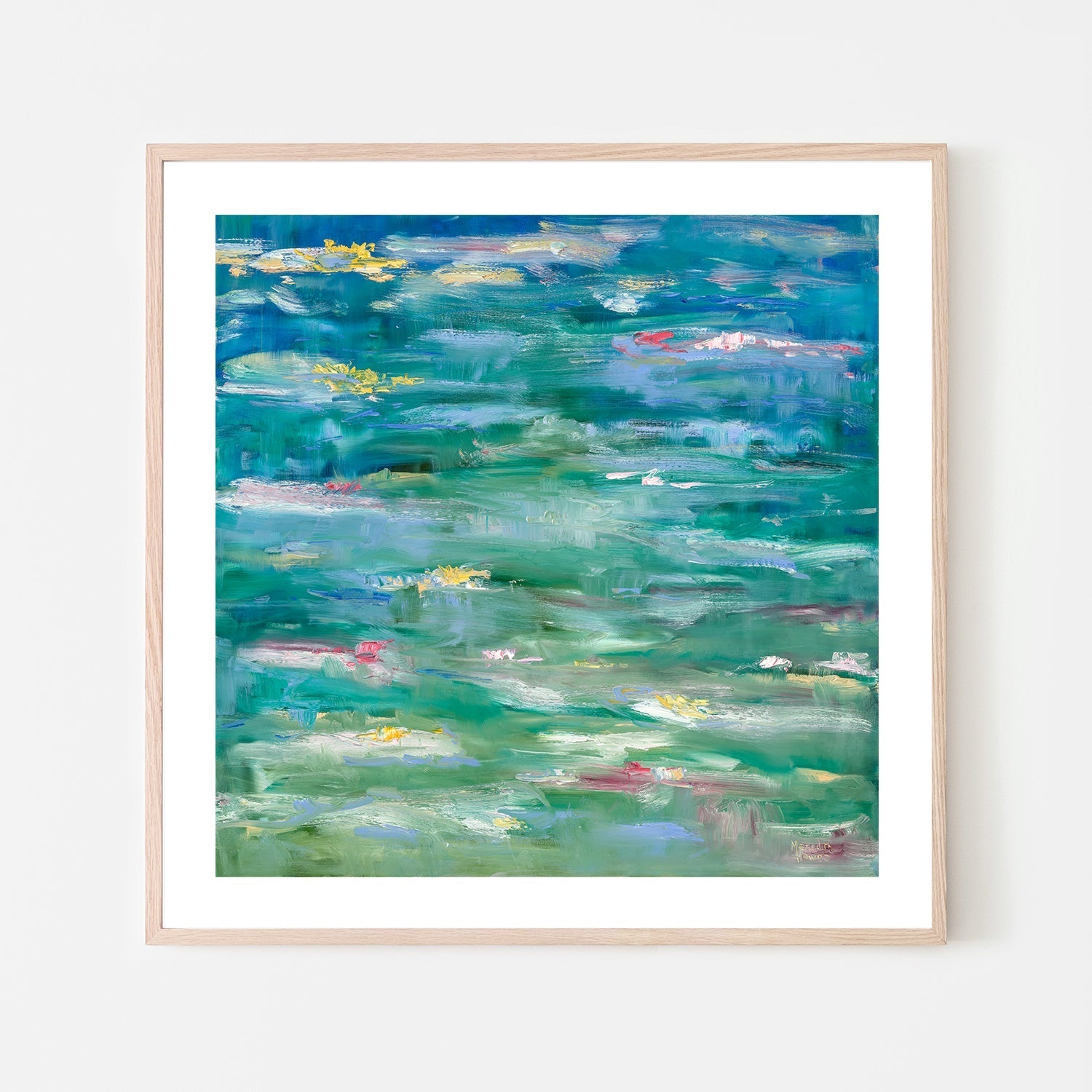 wall-art-print-canvas-poster-framed-Homage to Monet , By Meredith Howse-6