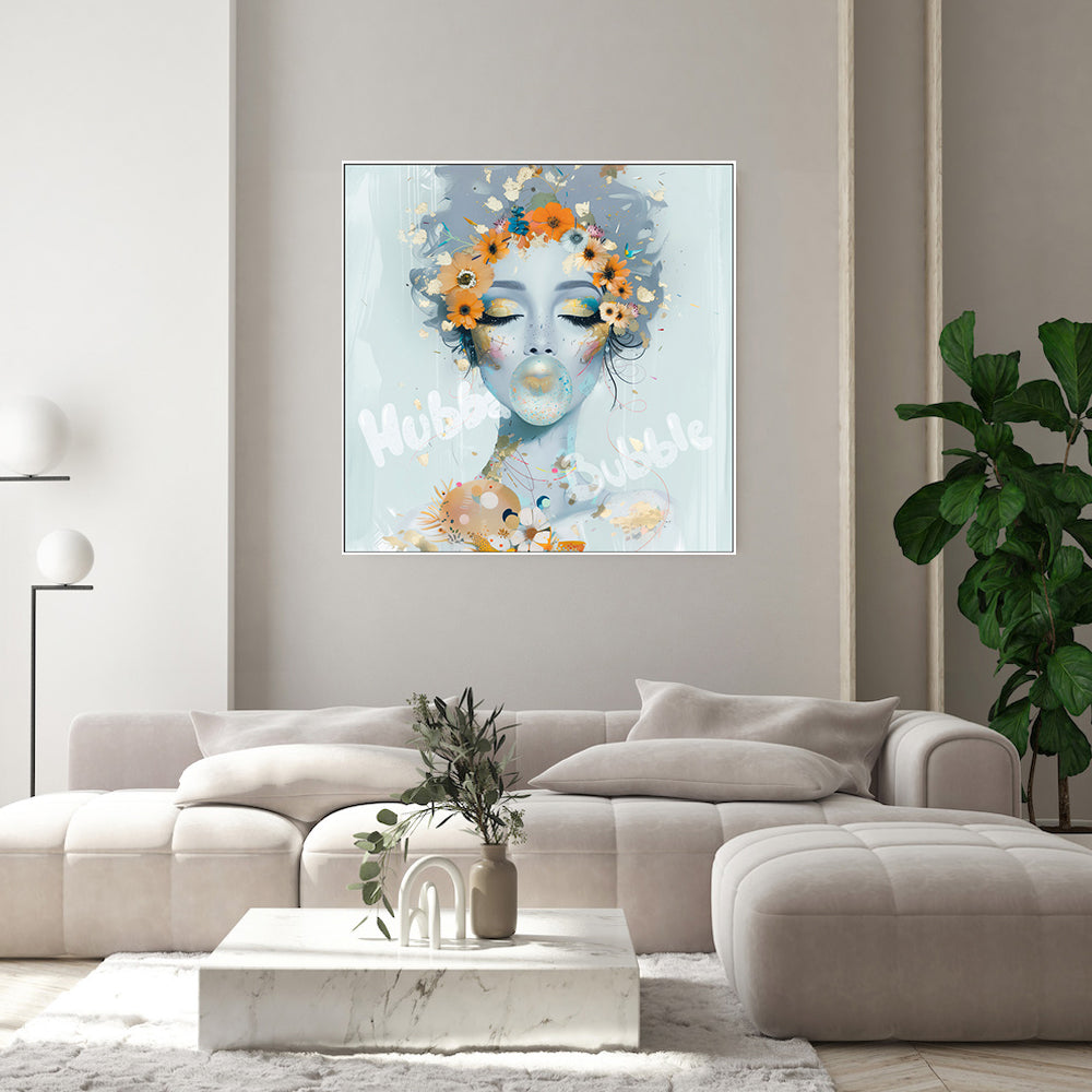 wall-art-print-canvas-poster-framed-Hubba Bubble , By Bella Eve-7